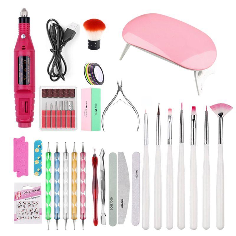 Nail Set UV LED Lamp Dryer With Soak Off Manicure Tools Set electric Nail drill For Tools
Nail Set UV LED Lamp Dryer With Soak Off Manicure Tools Set electric Nail drill For Tools