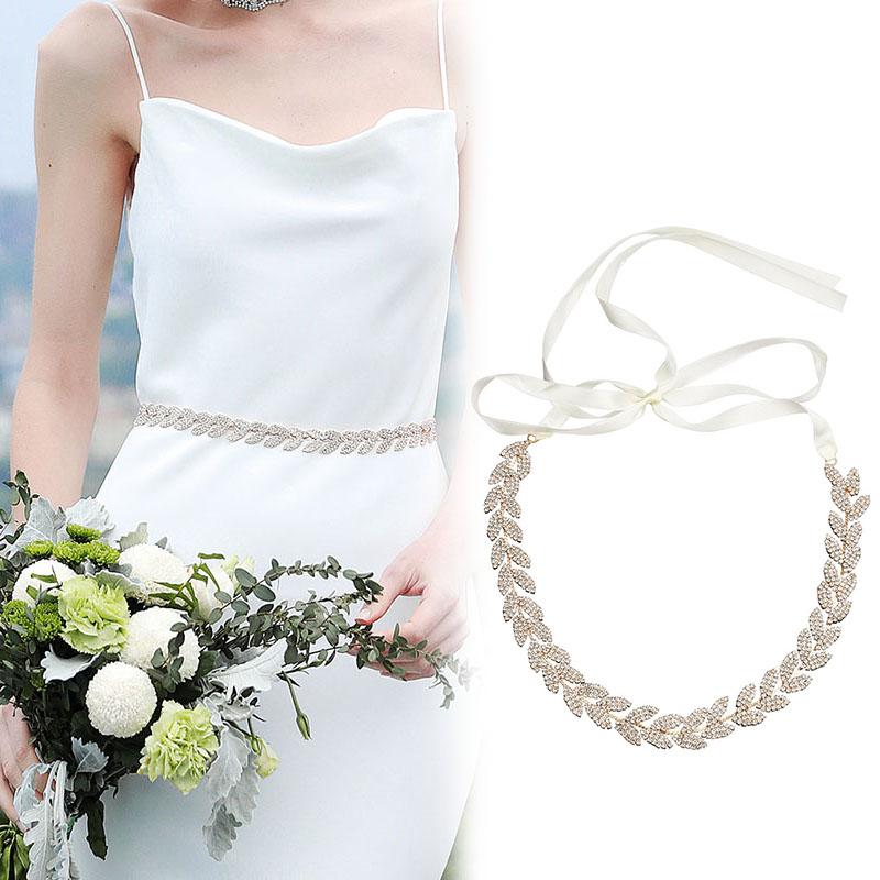 Belts Bridal Dress Belt Rhinestone Inlaid Alloy Girdle For Wedding Bride Bridesmaid XIN-, White
Belts Bridal Dress Belt Rhinestone Inlaid Alloy Girdle For Wedding Bride Bridesmaid XIN-, White