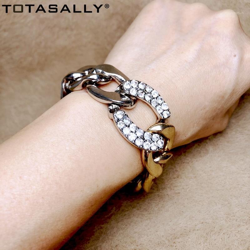 TOTASALLY 2020 Trendy Link chain Bracelet for Women Vintage Link luxury zircon Bracelet party show Gifts Dropship1
TOTASALLY 2020 Trendy Link chain Bracelet for Women Vintage Link luxury zircon Bracelet party show Gifts Dropship1