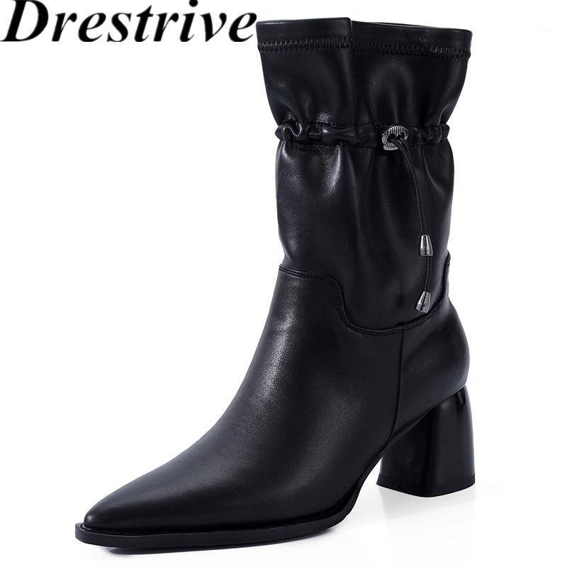 Drestrive Woman Ankle Boots Full Genuine Leather High Heel Elastic Band Pointed Toe 2021 Winter Shoes Woman Black Cow Leather1, Blue winter
Drestrive Woman Ankle Boots Full Genuine Leather High Heel Elastic Band Pointed Toe 2021 Winter Shoes Woman Black Cow Leather1, Blue winter