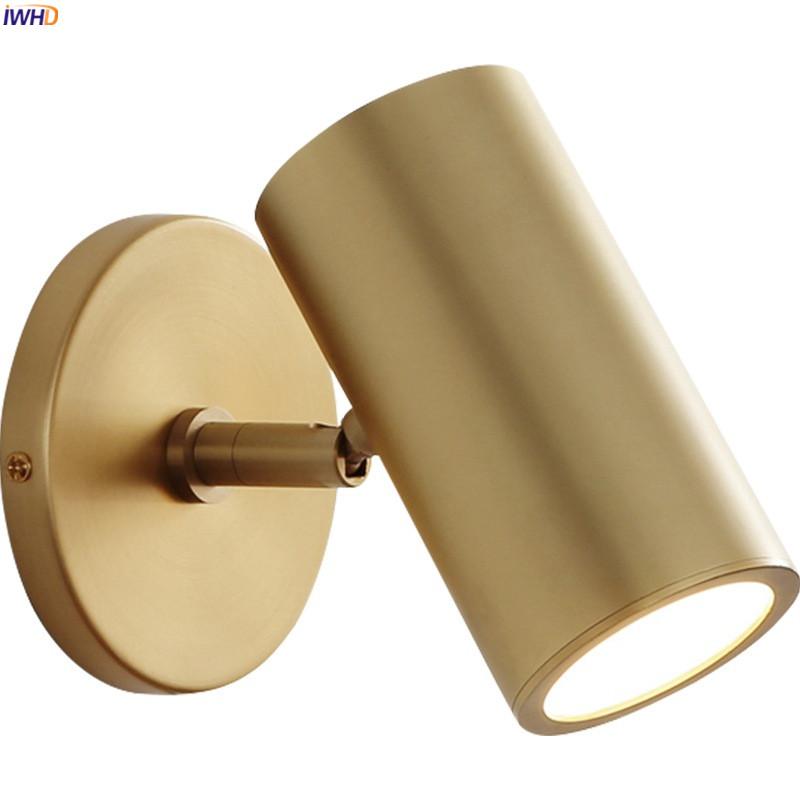 IWHD Nordic Copper LED Wall Light Fixtures Bathroom Mirror Stair Lighting Modern Gold Beside Wall Lamp Applique Murale Wandlamp
IWHD Nordic Copper LED Wall Light Fixtures Bathroom Mirror Stair Lighting Modern Gold Beside Wall Lamp Applique Murale Wandlamp