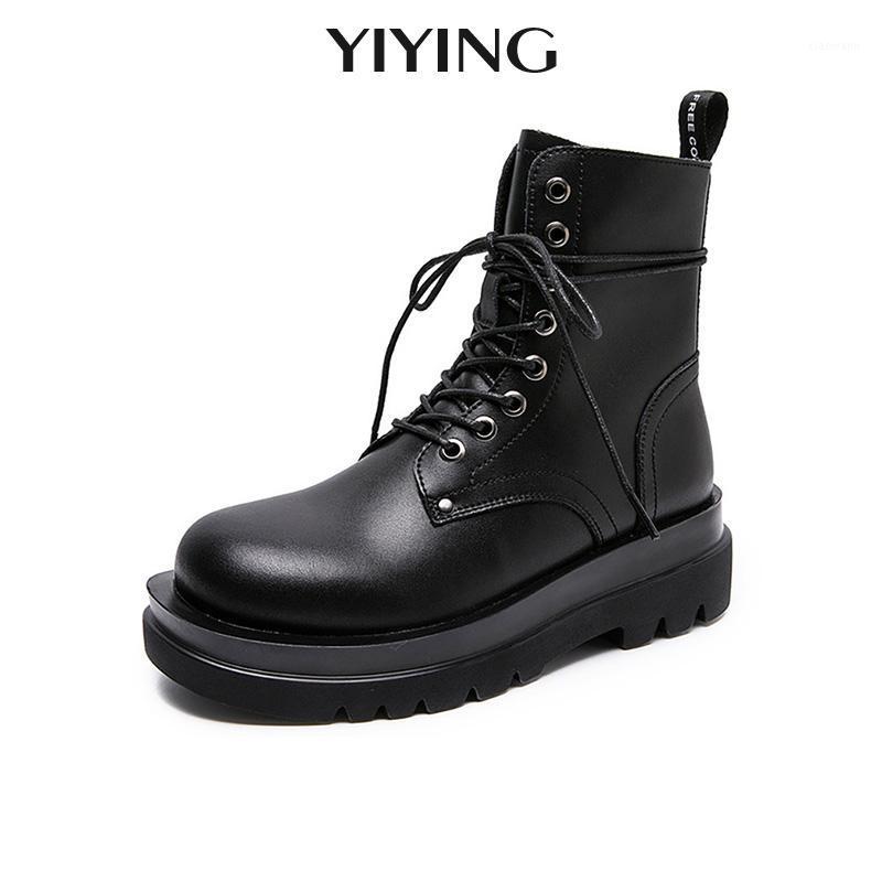 Black Genuine Leather Ankle Boots 2020 Fashion Lace Up Platform Shoes For Women Chunky Motorcycle Boots Women1
Black Genuine Leather Ankle Boots 2020 Fashion Lace Up Platform Shoes For Women Chunky Motorcycle Boots Women1