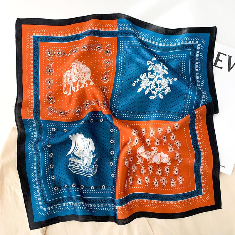 2020 Brand 100% Pure Silk Scarf Women Neck Hair Band Foulard Square Small Headband Fashion Print Neckerchief Scarves Hijab
2020 Brand 100% Pure Silk Scarf Women Neck Hair Band Foulard Square Small Headband Fashion Print Neckerchief Scarves Hijab