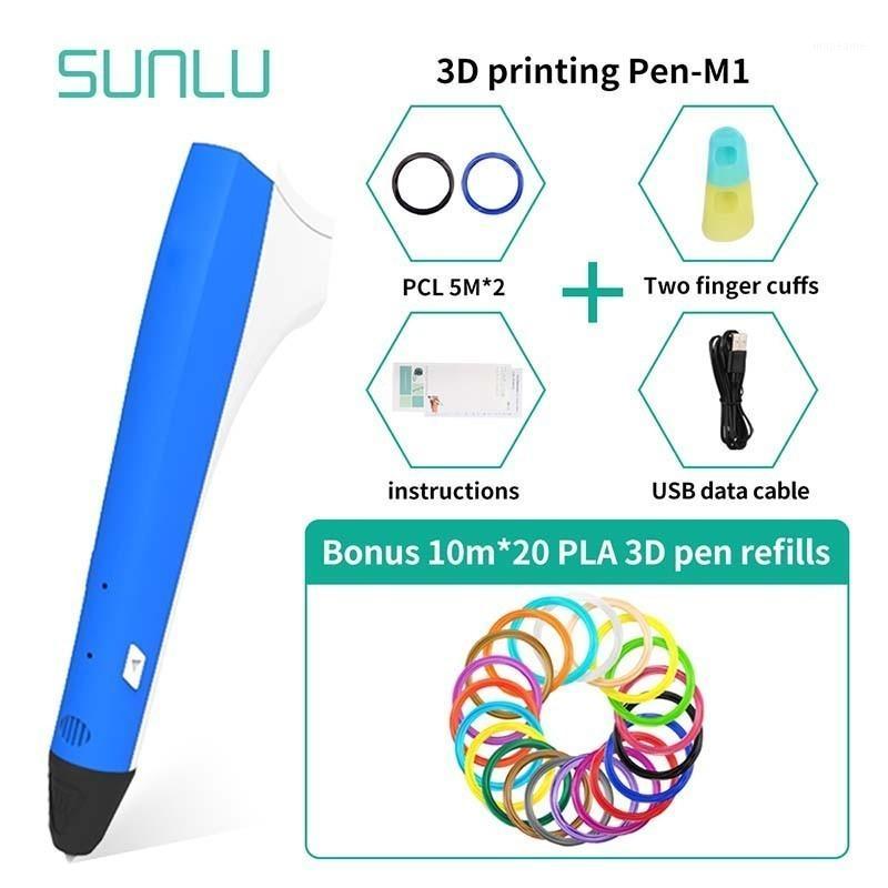 SUNLU 3D Printing Pen Include 200m PLA Filament 1.75mm Box Set For Children Explore Brains Gadget Handmade Craft Tools1
SUNLU 3D Printing Pen Include 200m PLA Filament 1.75mm Box Set For Children Explore Brains Gadget Handmade Craft Tools1
