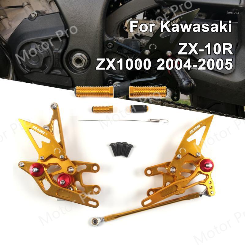 Adjustable Footrests For NINJA ZX10R 2004 2005 Motorcycle Accessories Foot Rest Peg Rearsets Pedal ZX-10R ZX1000 GOLD1
Adjustable Footrests For NINJA ZX10R 2004 2005 Motorcycle Accessories Foot Rest Peg Rearsets Pedal ZX-10R ZX1000 GOLD1