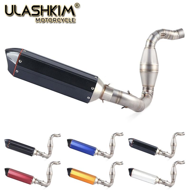 Motorcycle Full System Exhaust Muffler Escape Slip-On for G310R G310GS G 310R G 310GS Middle Contact Pipe
Motorcycle Full System Exhaust Muffler Escape Slip-On for G310R G310GS G 310R G 310GS Middle Contact Pipe