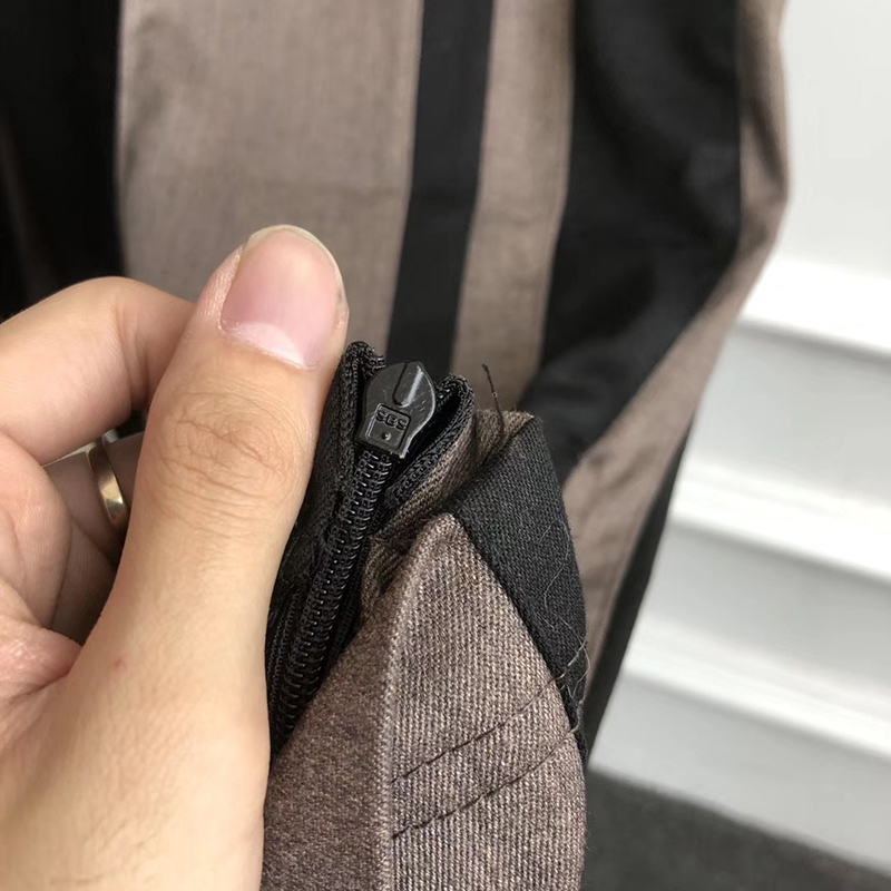 Striped Contrast Color Spliced Loose Casual Retro Pants Men and Women Side Zipper Streetwear Harajuku Baggy Track Pants T200422