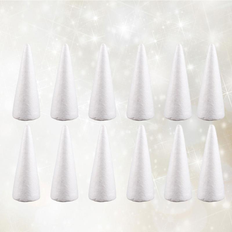 12pcs 10cm White DIY Cone Children Craft Cone Accessories for Home Craft Christmas
12pcs 10cm White DIY Cone Children Craft Cone Accessories for Home Craft Christmas
