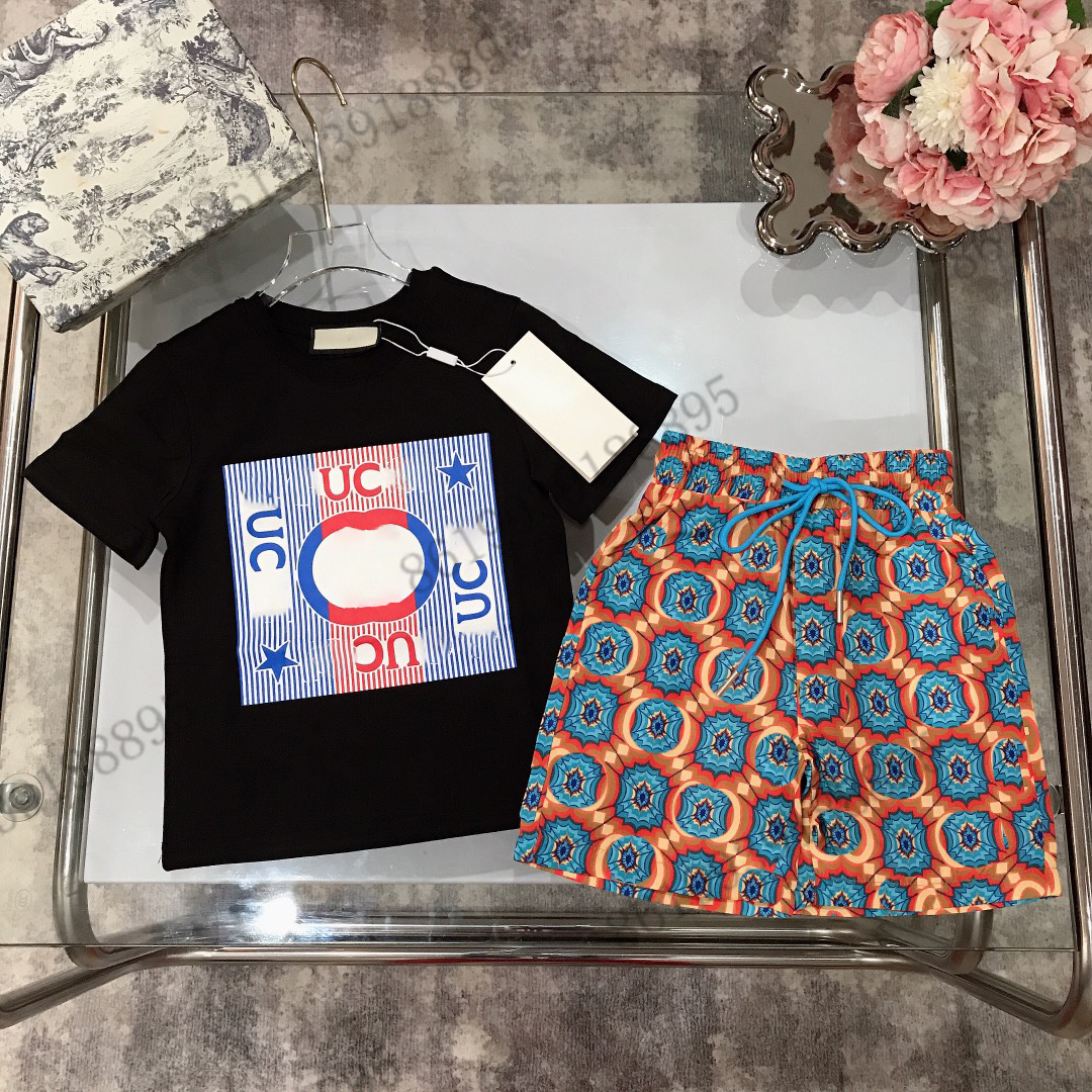 2022ss summer boys sets new kids Round neck T-shirt + beach shortschildrens colorful classic designer shorts set suit brand girls clothing s, White
2022ss summer boys sets new kids Round neck T-shirt + beach shortschildrens colorful classic designer shorts set suit brand girls clothing s, White