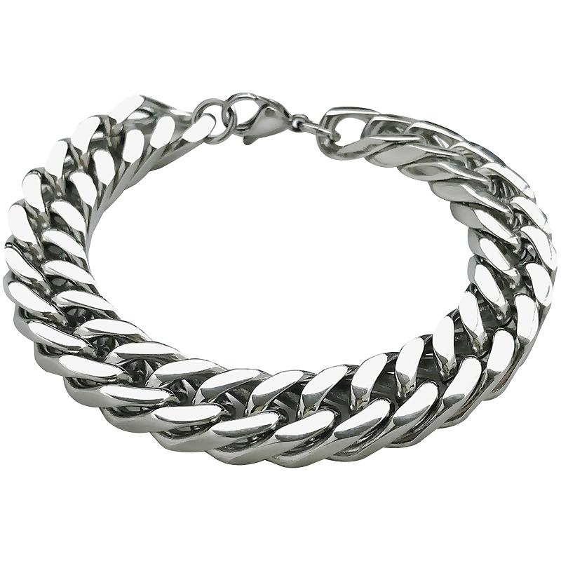 bracelet men stainless steel hip hop cuban link charm bracelet men's Steel black gold hip hop jewelry wholesale
bracelet men stainless steel hip hop cuban link charm bracelet men's Steel black gold hip hop jewelry wholesale