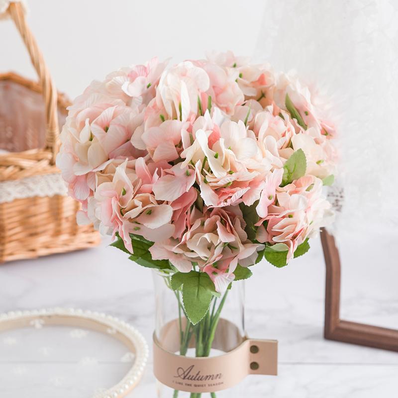 Silk Hydrangea Artificial Flower Home Decor Green Plant Bonsai Flower arrangement Photo Props Christmas Wedding Holiday Supplies, Blue
Silk Hydrangea Artificial Flower Home Decor Green Plant Bonsai Flower arrangement Photo Props Christmas Wedding Holiday Supplies, Blue