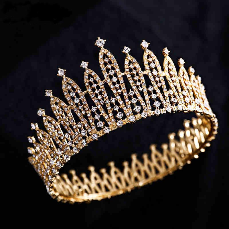 Amanda Novias Bride wedding crown headdress 2020 new Baroque round crown wedding white gauze dress hair accessories
Amanda Novias Bride wedding crown headdress 2020 new Baroque round crown wedding white gauze dress hair accessories