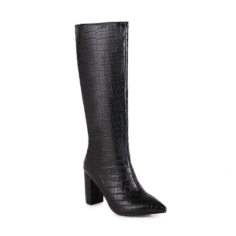 2021 New Keep Warm Knee Autumn Winter Pu Leather Women Shoes Pointed Toe Fashion High Heel Woman Boots Size 34-43 Rqnc, Brown
2021 New Keep Warm Knee Autumn Winter Pu Leather Women Shoes Pointed Toe Fashion High Heel Woman Boots Size 34-43 Rqnc, Brown