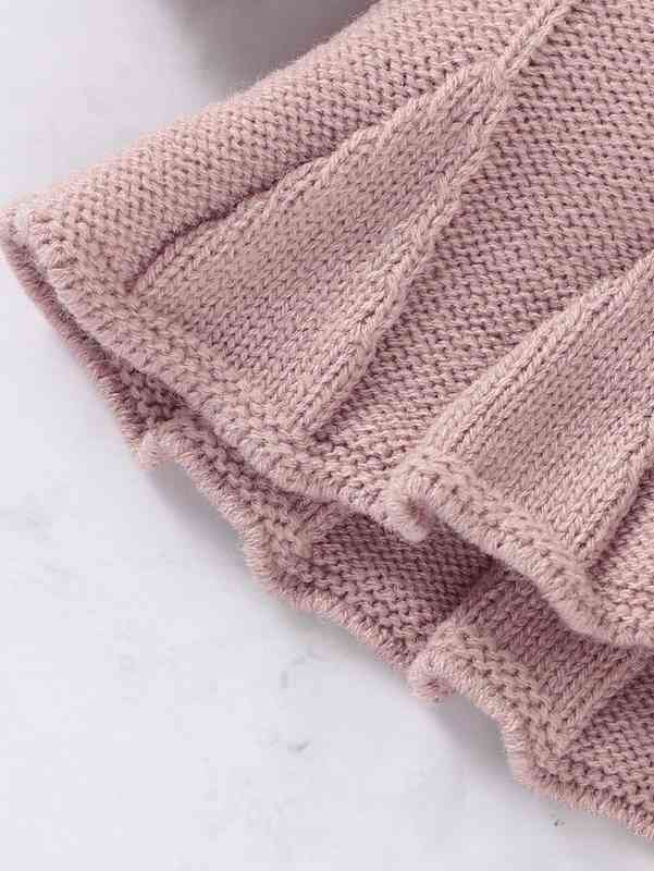 Baby Raglan Sleeve Button Front Cardigan SHE