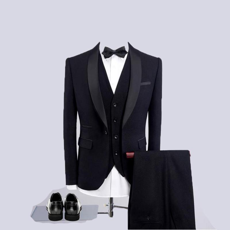 Jacket+Vest+Pants)2020 Black Slim Fit Men's Wedding Suits Blazer Business Mens Formal Wear High Quality Men's Casual Suits, Brown
Jacket+Vest+Pants)2020 Black Slim Fit Men's Wedding Suits Blazer Business Mens Formal Wear High Quality Men's Casual Suits, Brown