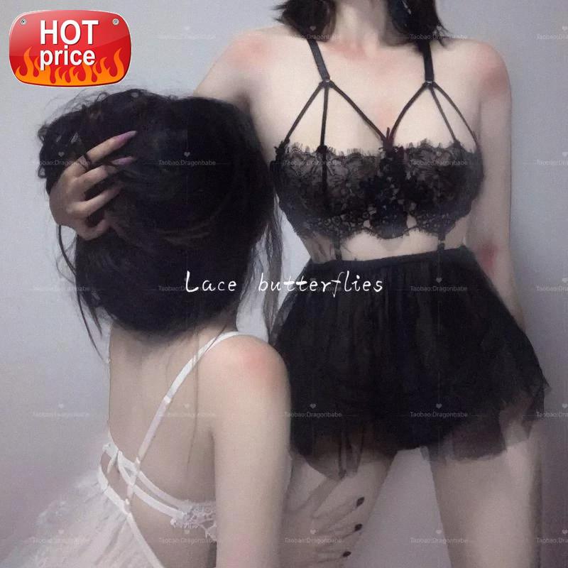 Sexy Underwear Deep V Night Gown Thong Sets Sexy Lace Sleep Wear Wedding Use Hollow Out Sleeveless Backless See Through #tm3o, Black;white
Sexy Underwear Deep V Night Gown Thong Sets Sexy Lace Sleep Wear Wedding Use Hollow Out Sleeveless Backless See Through #tm3o, Black;white