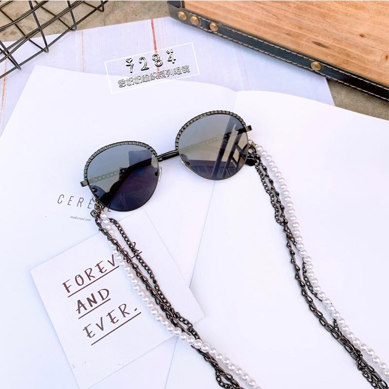 With Tinted Shades Unique Round Designer 2020 Blue Brand Sunglasses Luxury Ladies Frame Fashion Lens Sunglasses1 Pearl Chain Sexy Iuuhn, White;black
With Tinted Shades Unique Round Designer 2020 Blue Brand Sunglasses Luxury Ladies Frame Fashion Lens Sunglasses1 Pearl Chain Sexy Iuuhn, White;black