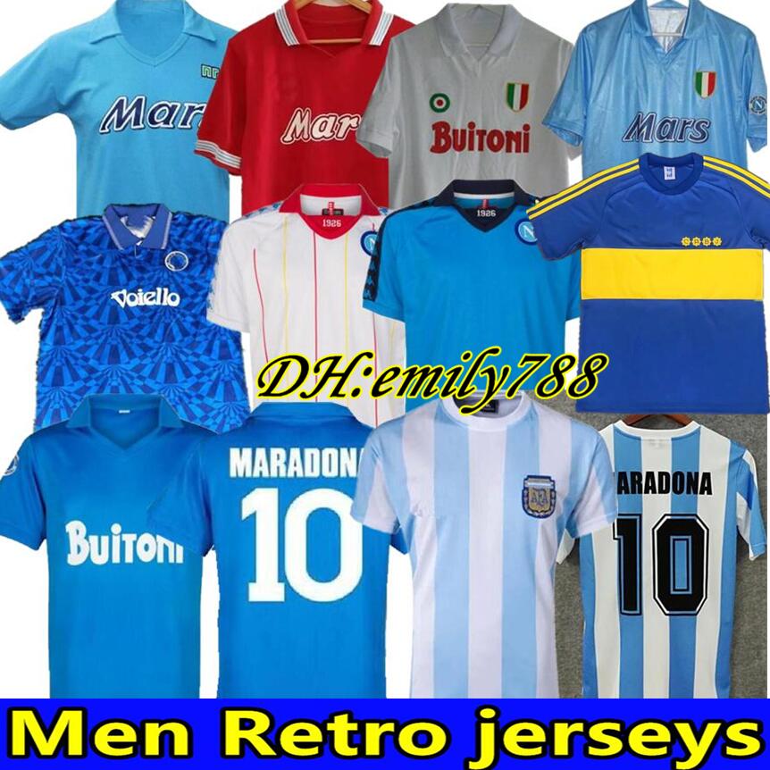 Commemorate Maradona Retro Napoli Napoles Boca juniors Maradona Soccer Jersey 1978 1981 86 87 Argentina Vintage football shirt Kit Classic, Black;yellow
Commemorate Maradona Retro Napoli Napoles Boca juniors Maradona Soccer Jersey 1978 1981 86 87 Argentina Vintage football shirt Kit Classic, Black;yellow