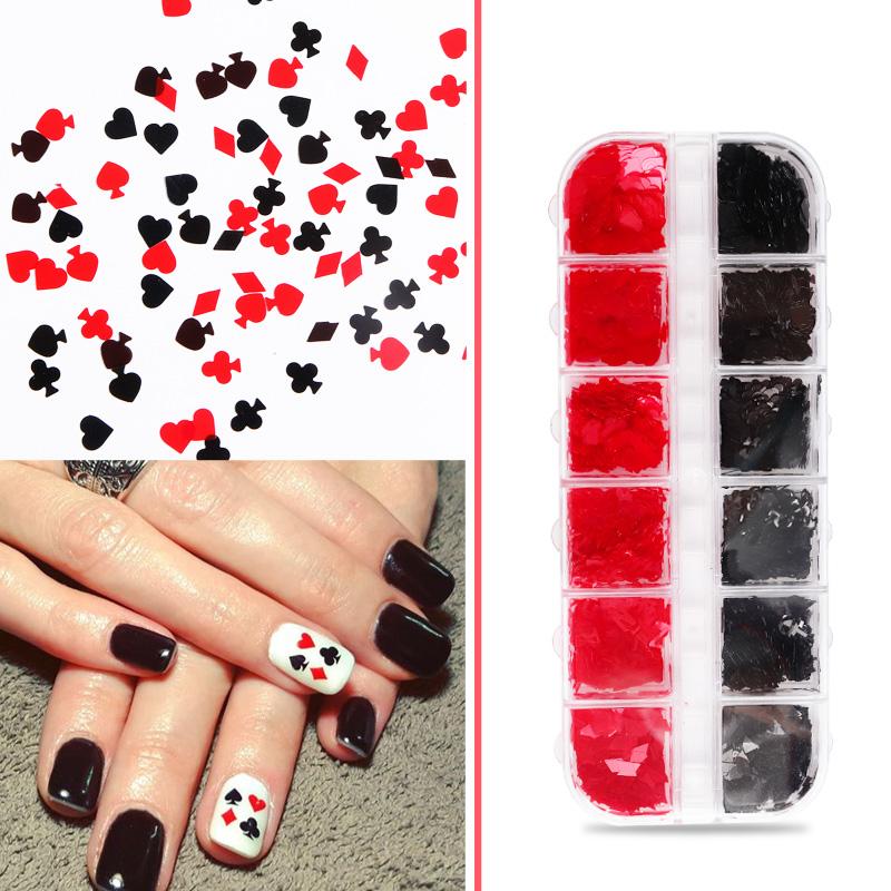Playing Card Style Nail Sequins Numeral Letter Graphics Flakes Paillette Decoration Accessories For Nail Art Design
Playing Card Style Nail Sequins Numeral Letter Graphics Flakes Paillette Decoration Accessories For Nail Art Design