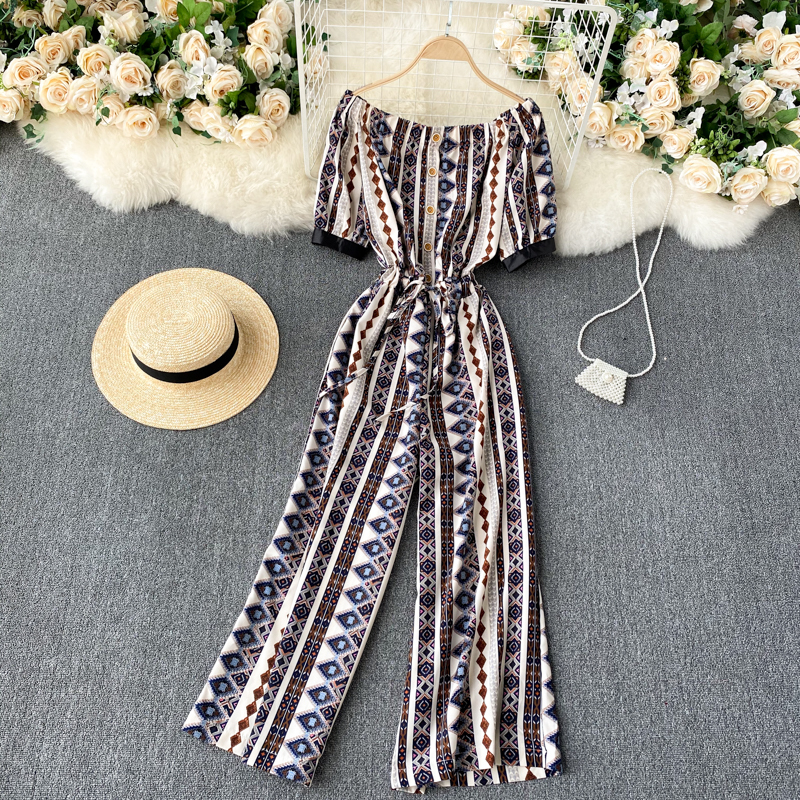 2021 New Singiny feminine retro print summer slash neck short rentals up sexy overalls off the shoulder long N00P, Army green
2021 New Singiny feminine retro print summer slash neck short rentals up sexy overalls off the shoulder long N00P, Army green