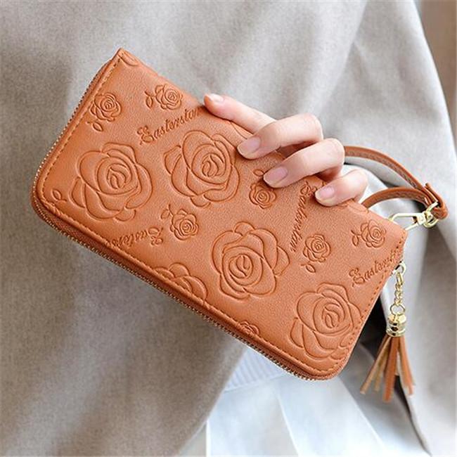 wholesale women handbag embossed leather long wallet small fresh flowers womens coin purse multifunctional leathers mobile phone bag, Black(printing box )
wholesale women handbag embossed leather long wallet small fresh flowers womens coin purse multifunctional leathers mobile phone bag, Black(printing box )