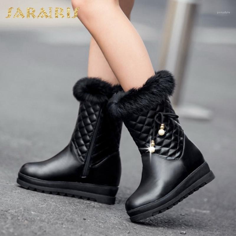 Sarairis 2021 New Design Big Size 43 Warm Winter Boots Woman Shoes Platform Plush High Quality Fashion Shoes Ladies Boot1, Black
Sarairis 2021 New Design Big Size 43 Warm Winter Boots Woman Shoes Platform Plush High Quality Fashion Shoes Ladies Boot1, Black