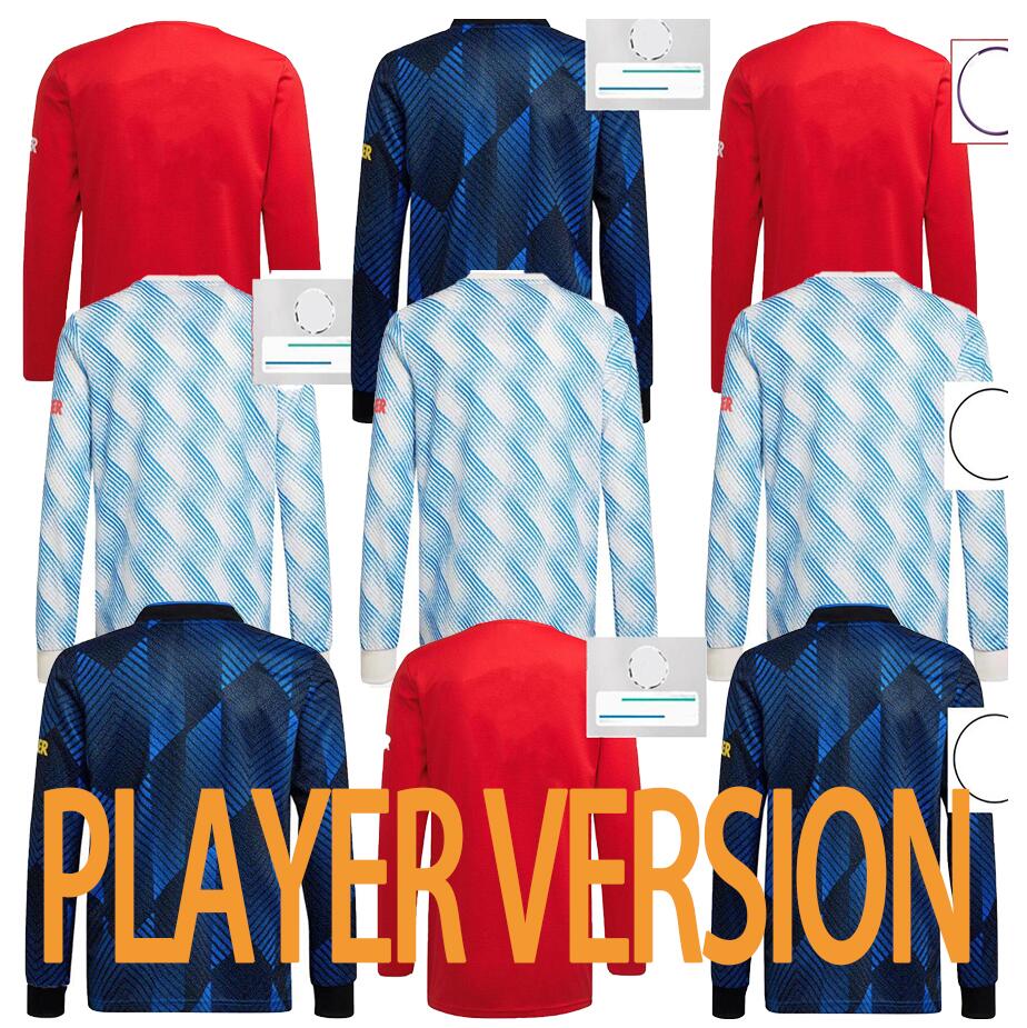 Player Version Long Sleeve #25 SA NCHO Home Red Soccer Jersey 2021/2022 #11 GREENWOOD #6 POGBA 3rd Blue Soccer Shirt 21/22 #19 R.VARANE Away football Uniform, Home + epl patch
Player Version Long Sleeve #25 SA NCHO Home Red Soccer Jersey 2021/2022 #11 GREENWOOD #6 POGBA 3rd Blue Soccer Shirt 21/22 #19 R.VARANE Away football Uniform, Home + epl patch