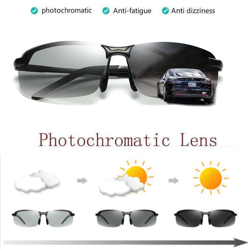 Mens Rimless Driving Polarized Sunglasses Transition Lens Black Gray Frame Photochromic Eyewears Pilot UV400 Anti-Glare Goggles
Mens Rimless Driving Polarized Sunglasses Transition Lens Black Gray Frame Photochromic Eyewears Pilot UV400 Anti-Glare Goggles