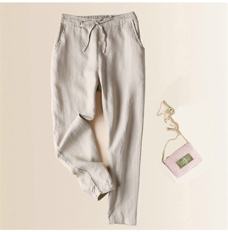 2021 New Plus Size S-5xl Spring Summer Harem Women Cotton Linen Pants Thin Casual Solid Drawstring Trousers with Pockets Femme Y121 7sth, Black
2021 New Plus Size S-5xl Spring Summer Harem Women Cotton Linen Pants Thin Casual Solid Drawstring Trousers with Pockets Femme Y121 7sth, Black