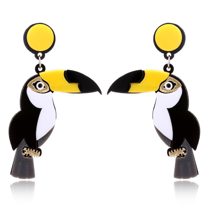 Acrylic Parrot Woodpecker Animal Earrings Fashion Earrings for Women 2020 Statement Punk Hip Hop Personality Jewelry
Acrylic Parrot Woodpecker Animal Earrings Fashion Earrings for Women 2020 Statement Punk Hip Hop Personality Jewelry
