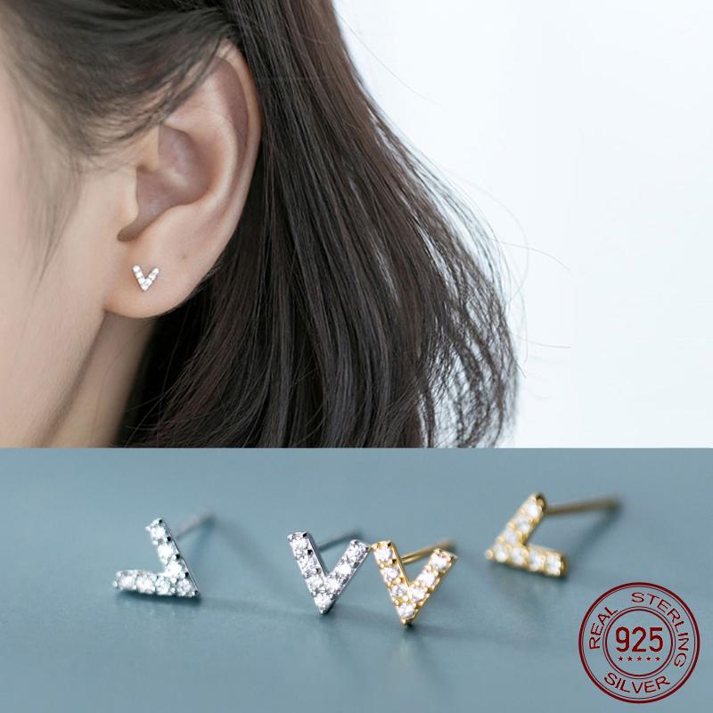 Stud La Monada V Design Earrings For Women Silver 925 Minimalist Triangle Fine Jewelry
Stud La Monada V Design Earrings For Women Silver 925 Minimalist Triangle Fine Jewelry