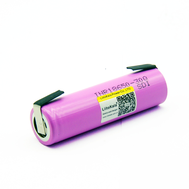 Free shipping LiitoKala 100% original New 3.7V 18650 3000mAh INR18650 30Q li-ion Rechargeable Batteries Continuous Discharge 30Q For Drone Power Tools