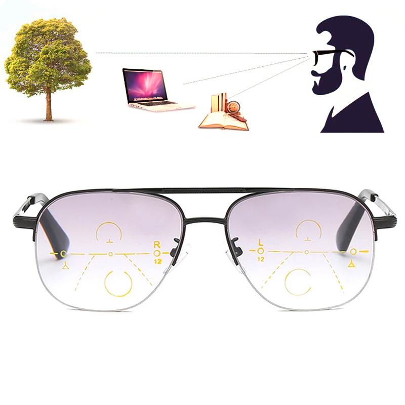 Men Women Multifocal Sun Reading Glasses Progressive Gradient Tinted Presbyopic Glasses +1.0 1.5 2.5 Anti Blue Ray Uv Driving
Men Women Multifocal Sun Reading Glasses Progressive Gradient Tinted Presbyopic Glasses +1.0 1.5 2.5 Anti Blue Ray Uv Driving