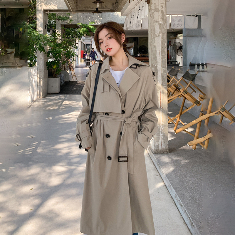 2021 New Female Gray Blouse New Korean Spring Plus Double Breasted Long Style Chic Trench Coats 6q Mqch, Rice gray
2021 New Female Gray Blouse New Korean Spring Plus Double Breasted Long Style Chic Trench Coats 6q Mqch, Rice gray