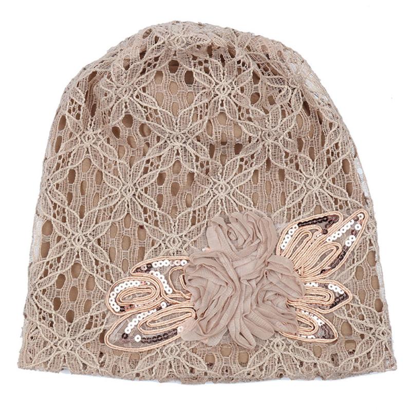 Fashion Elegant Chemo Cap Soft Exquisite Floral Easy Matching Hair Accessories Bandanas Women Hats Lace Head Wrap Summer, Khaki
Fashion Elegant Chemo Cap Soft Exquisite Floral Easy Matching Hair Accessories Bandanas Women Hats Lace Head Wrap Summer, Khaki