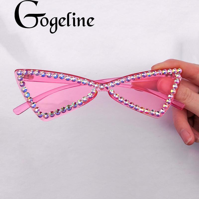 2020 Sexy Cat Eye Sunglasses Women Vintage Rhinestone Sun Glasses Female Lady Candy Pink Color Eyewear Triangle Shades UV4001
2020 Sexy Cat Eye Sunglasses Women Vintage Rhinestone Sun Glasses Female Lady Candy Pink Color Eyewear Triangle Shades UV4001