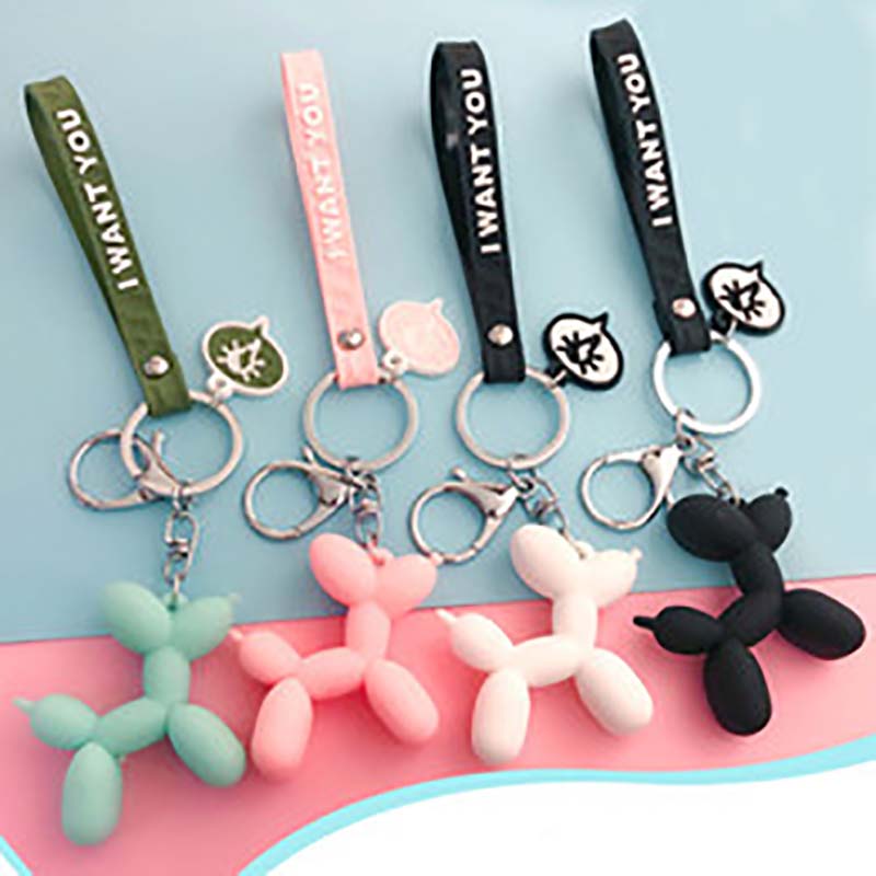 korean Fashion keychain Stereo Cute Balloon Dog Keychains for women girls men Keyring Cartoon animal car key Bag Pendant, Silver
korean Fashion keychain Stereo Cute Balloon Dog Keychains for women girls men Keyring Cartoon animal car key Bag Pendant, Silver