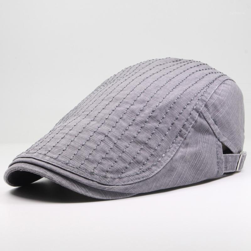 CNTANG Suture Fashion Berets Men Summer Flat Hats Casual Visor Brand Caps Designer Retro Men's Cotton Cap Beret Adjustable1, Black 
CNTANG Suture Fashion Berets Men Summer Flat Hats Casual Visor Brand Caps Designer Retro Men's Cotton Cap Beret Adjustable1, Black