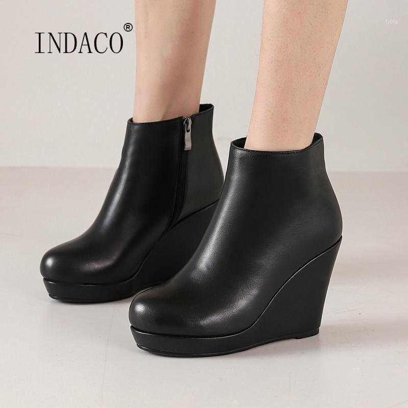 Wedge Boots for Women Black Leather High Heel Autumn Winter Shoes for Women 9.5cm1, 9.5cm
Wedge Boots for Women Black Leather High Heel Autumn Winter Shoes for Women 9.5cm1, 9.5cm