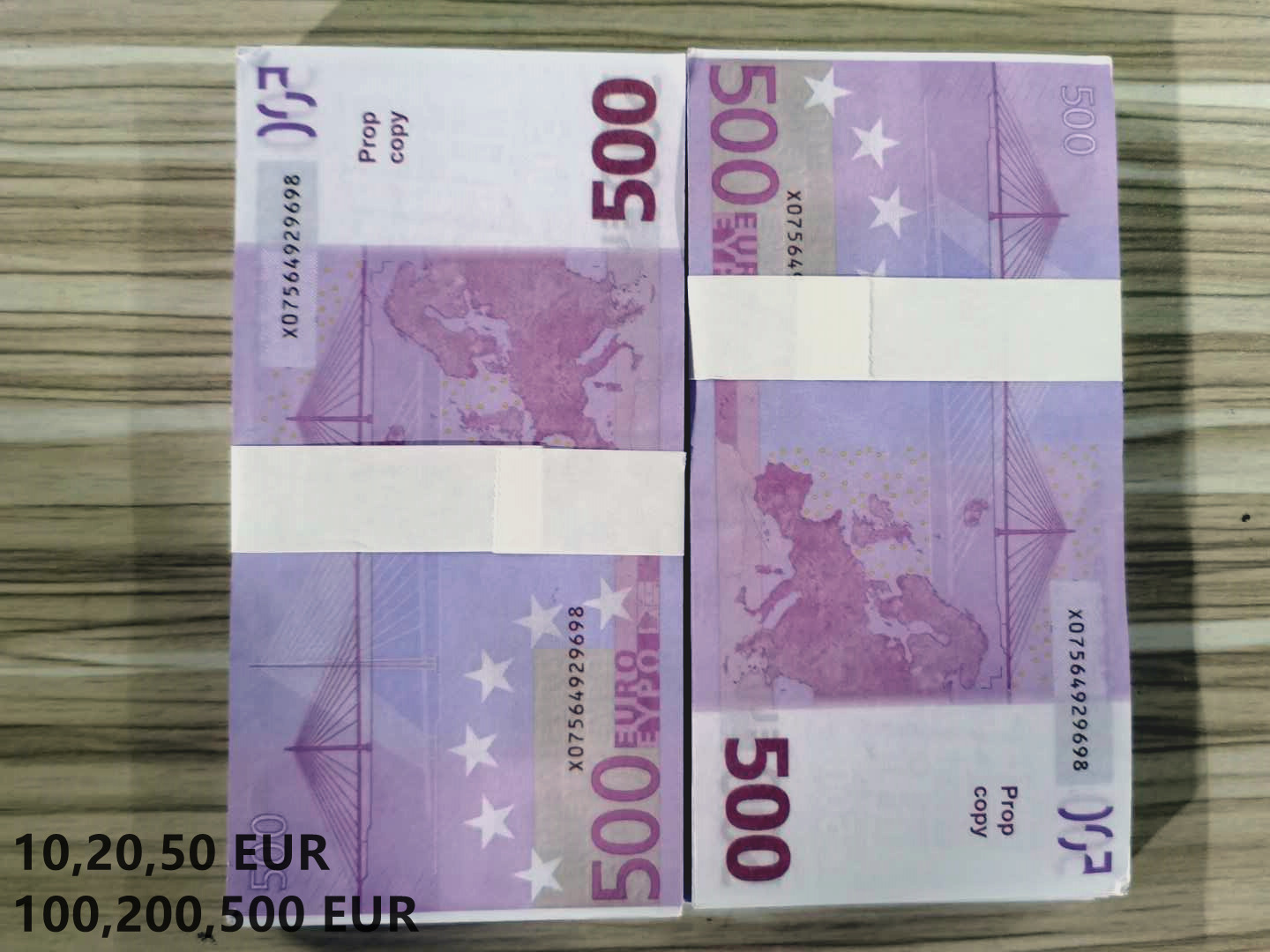 Movie Prop Banknote Dollar Currency Party Fake Money Children Gift Full Dollar Bills Paper Money Faux Billet Euro 100pcs/pack 11
