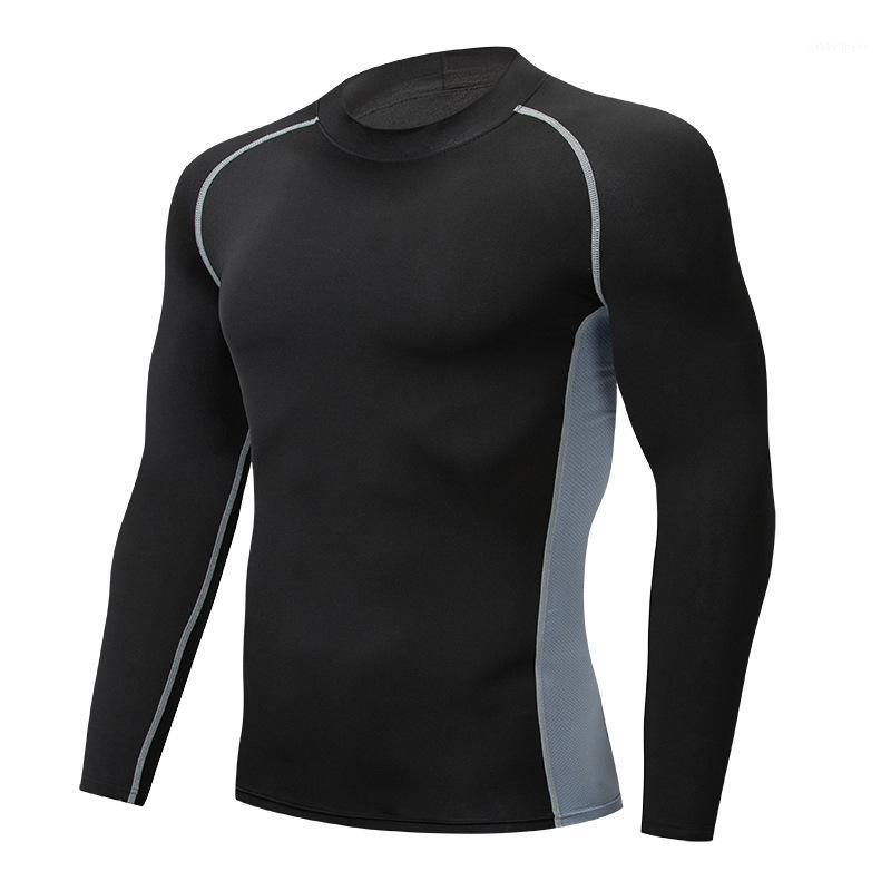 Men's High Collar Mesh Pro Breathable Tight Fitness Training Wear Elastic Quick Drying Clothes Long-Sleeved T-shirt1, Black
Men's High Collar Mesh Pro Breathable Tight Fitness Training Wear Elastic Quick Drying Clothes Long-Sleeved T-shirt1, Black