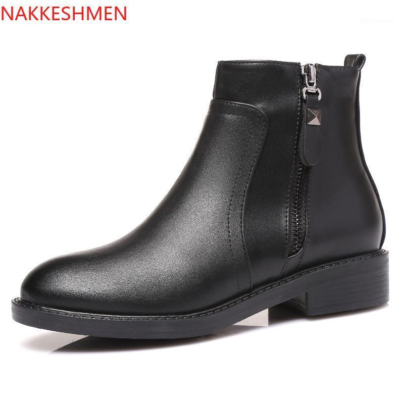 2021 New Style for Autumn and Winter Ankle Boots plus Size Velvet Motorcycle Boots Women's British Style Women's1, Black
2021 New Style for Autumn and Winter Ankle Boots plus Size Velvet Motorcycle Boots Women's British Style Women's1, Black