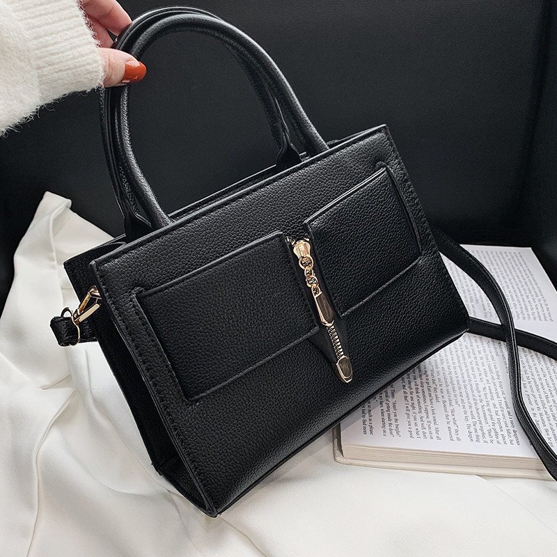 Wholesale ladies shoulder bags simple and elegant black backpack street fashion zipper decorative women handbag sweet little fresh solid color leather tote bag, Brown
Wholesale ladies shoulder bags simple and elegant black backpack street fashion zipper decorative women handbag sweet little fresh solid color leather tote bag, Brown