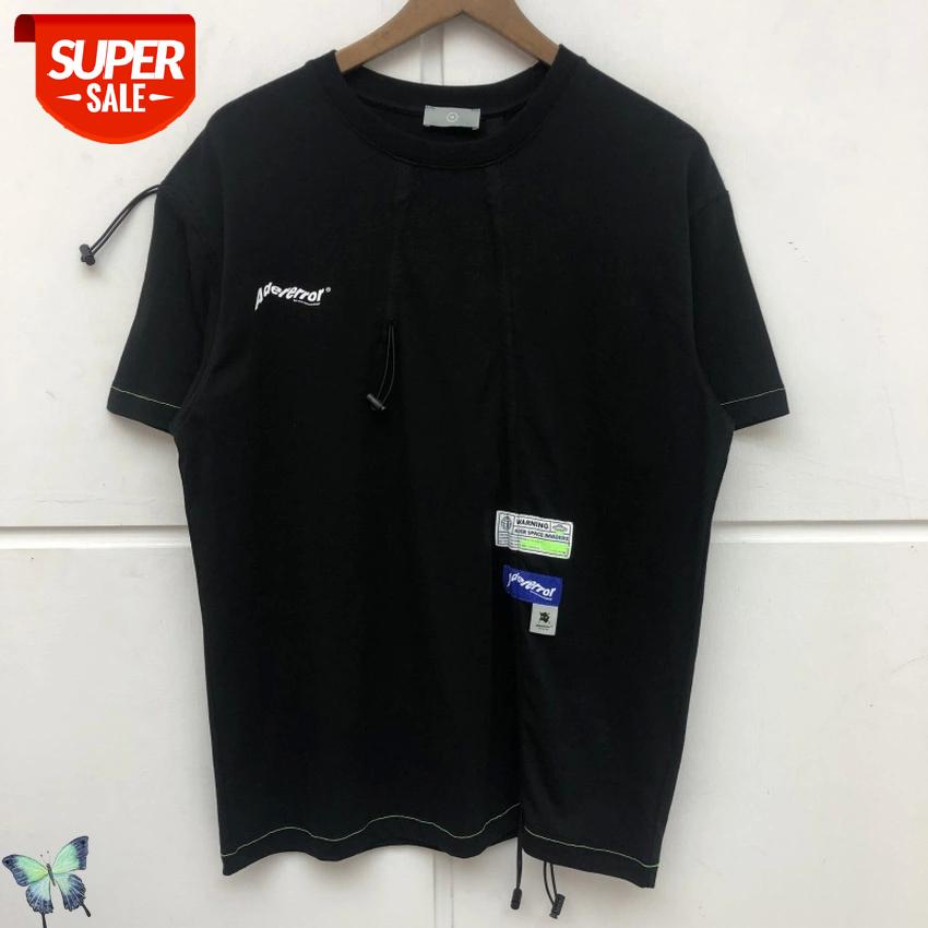 Adererror T-shirt Men Women Drawstring Design Ader Error T Shirt #b48P, White;black
Adererror T-shirt Men Women Drawstring Design Ader Error T Shirt #b48P, White;black