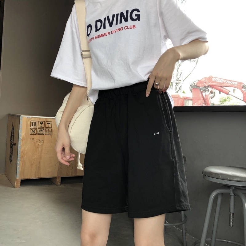Shorts trousers summer thin section summer new sports jogging hit color casual loose Korean version of the tide Y200403, Black
Shorts trousers summer thin section summer new sports jogging hit color casual loose Korean version of the tide Y200403, Black