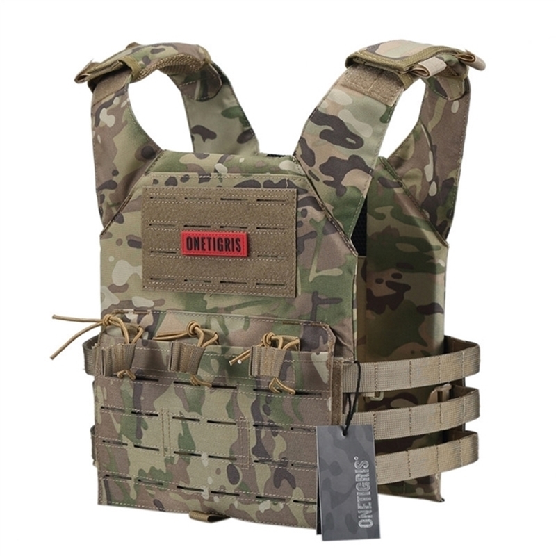 OneTigris Tactical Laser-Cut JPC Vest Light-Weight MOLLE Lazer Special Plate Carrier Hunting Vest for Paintball Airsoft 201214, Multi
OneTigris Tactical Laser-Cut JPC Vest Light-Weight MOLLE Lazer Special Plate Carrier Hunting Vest for Paintball Airsoft 201214, Multi