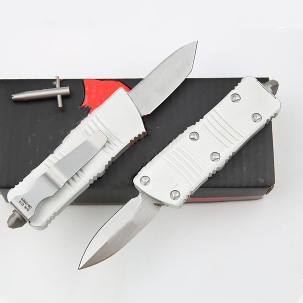 10 models Mini Pocket Folding Knife Troo D2 Blade Dual Action Tactical Gift Knives Hunting Fishing EDC Survival Tool