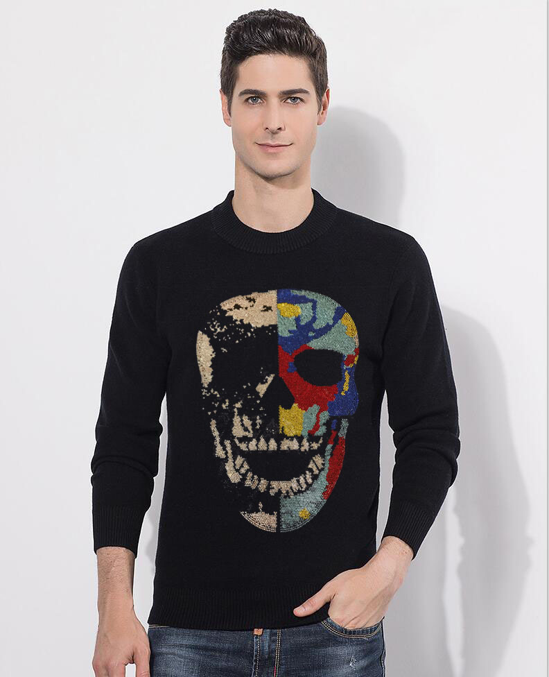 2021 New Men Winter Pullover Men's Sweaters Diamond Stone Boy Student Sweater Black 33j4, As shown
2021 New Men Winter Pullover Men's Sweaters Diamond Stone Boy Student Sweater Black 33j4, As shown