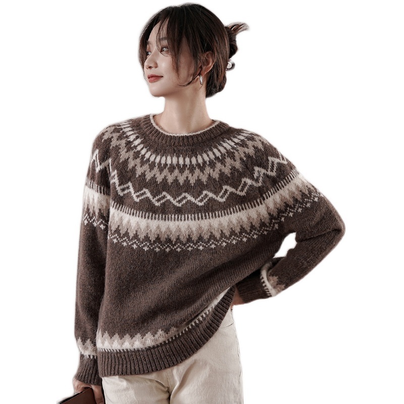 Women's pullovers 2020 winter loose the standard neck straight color match long sleeve long-winded sweater 858j, Apricot
Women's pullovers 2020 winter loose the standard neck straight color match long sleeve long-winded sweater 858j, Apricot