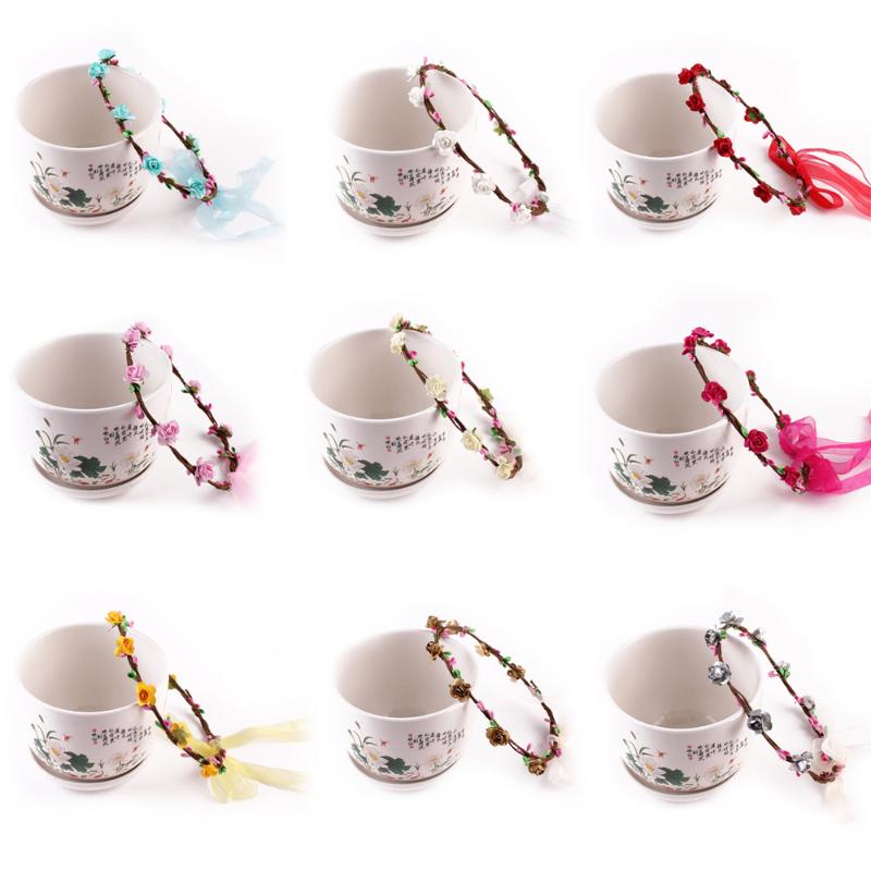1Pcs Rose Flower Girls Garland Princess Flowers Headband Photo prop Hair accessories Boho style Kids Hair flower Crown Headband, Blue
1Pcs Rose Flower Girls Garland Princess Flowers Headband Photo prop Hair accessories Boho style Kids Hair flower Crown Headband, Blue